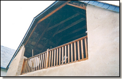 balcon avant les travaux